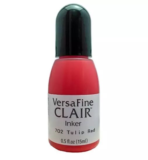 Re inker Versafine Clair - Rouge tulipe