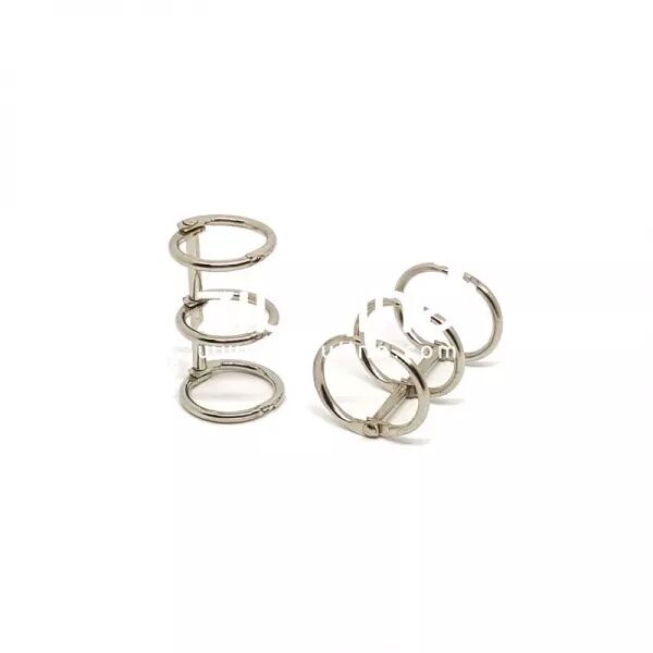 Reliure 3 anneaux - 2 cm - Argent