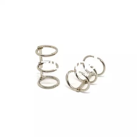 Reliure 3 anneaux - 2 cm - Argent