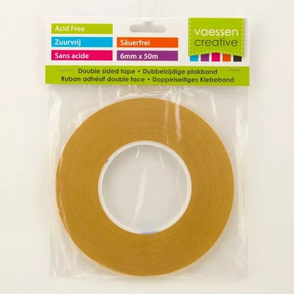 Rouleau double face 6 mm x 50 m - Vaessen Creative