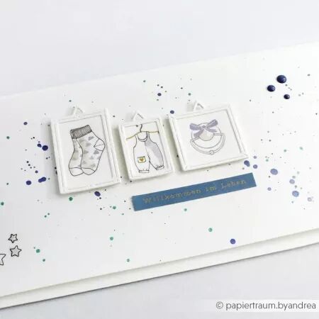 Rub-on - B&eacute;b&eacute; bleu - Alexandra Renke