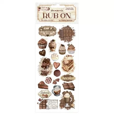 Rub On - Coffe and chocolate - Chocolat - Stamperia