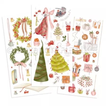 Rub-on - Figurines de Lisa - Magie du sapin de Noël - Alexandra Renke