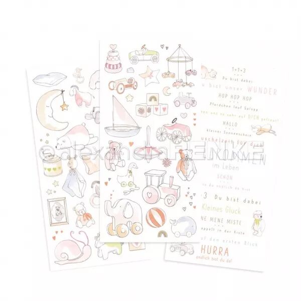 Rub-on - jouets de B�b� - Alexandra Renke