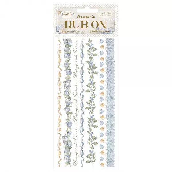 Rub On - Timeless - Stripes - Stamperia