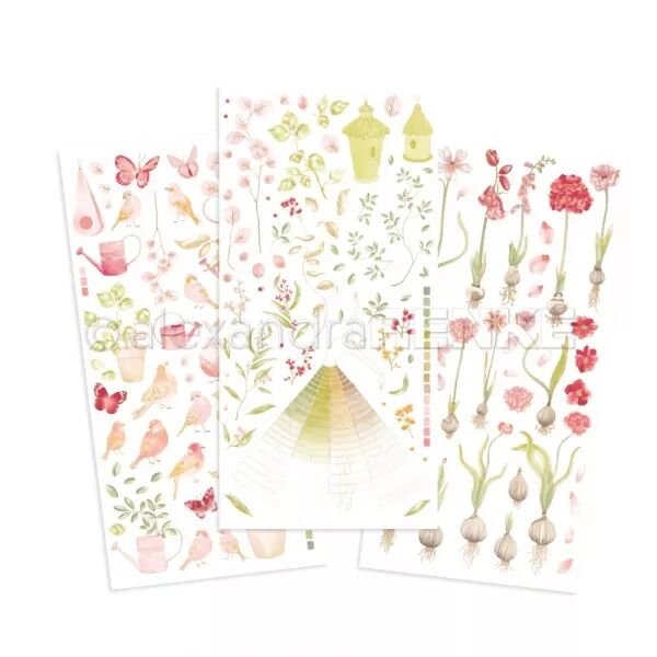 Rub-ons - La magie du jardin - Alexandra Renke