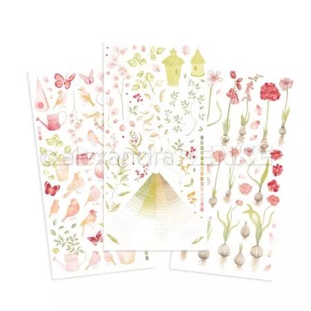 Rub-ons - La magie du jardin - Alexandra Renke