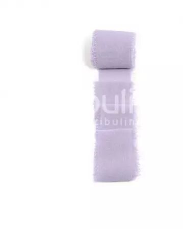 Ruban mousseline de soie - Parme