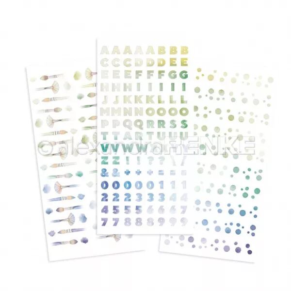 Run-on - Pure Diary - Color Magic - vert, bleu