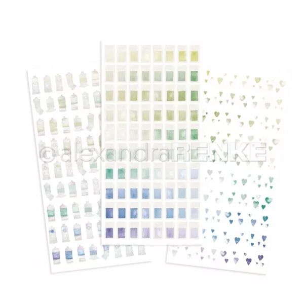 Run-on - Pure Diary - Color Miracle - bleu vert