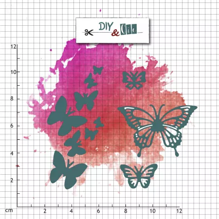 Set de die : Papillons - DIY and Cie - Tout ce qui compte