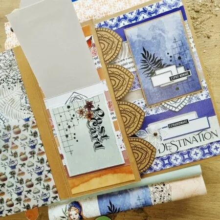 SET DE PAPIER - collection Chant des dunes - Chou and Flowers