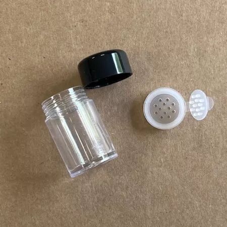 Shaker vide avec tamis pour poudre Magical