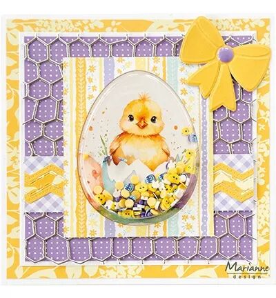 Shaker window - Egg Oeuf - Marianne Design