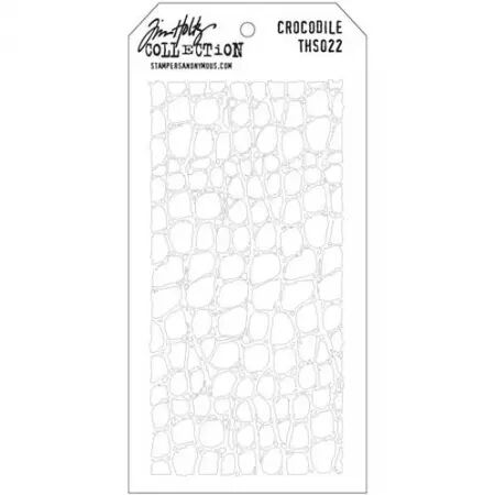 Stencil - Crocodile