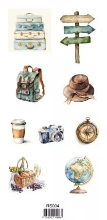 Stickers  - Journey / Voyage - Reprint Hobby