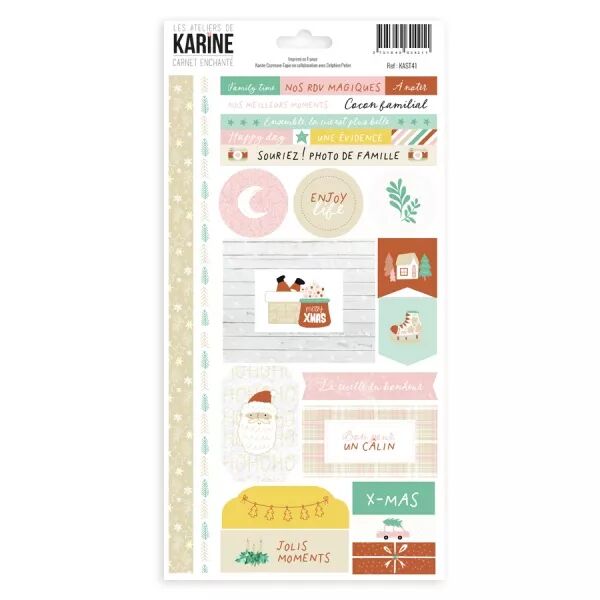 Stickers - Carnet Enchant� - Les Ateliers de Karine