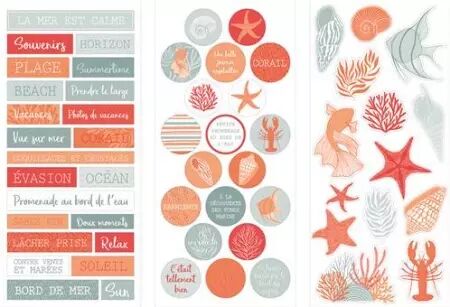 Stickers - Corail