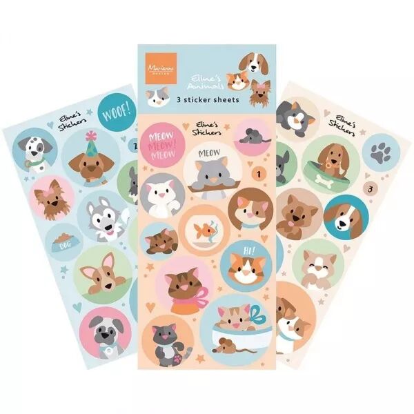 Stickers - Eline\'s Cats & Dogs