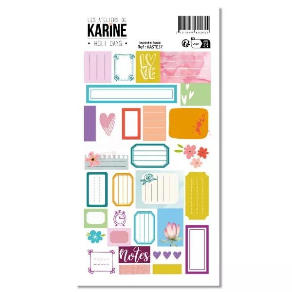 Stickers - Holi Days - �tiquettes