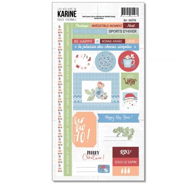 Stickers - Po�sie Hivernale