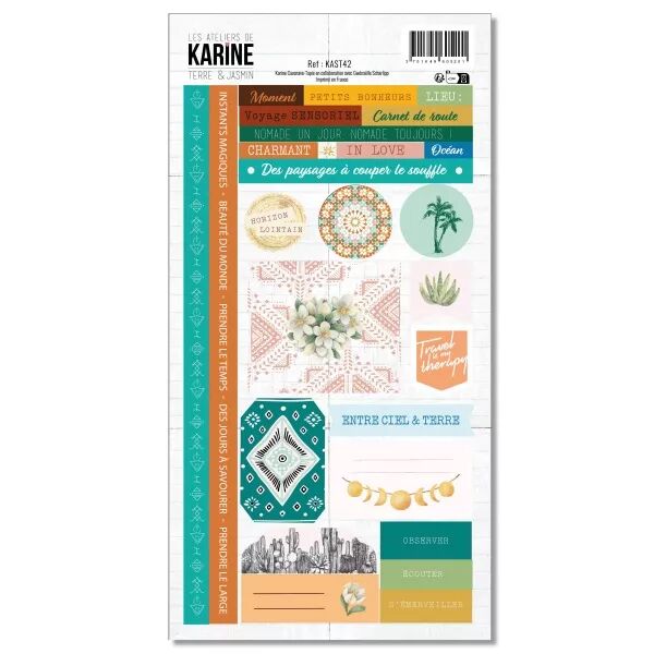 Stickers - Terre & Jasmin - Les Ateliers de Karine