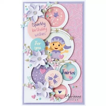 Stickers 3 planches - Magical garden by Marleen - Marianne Design