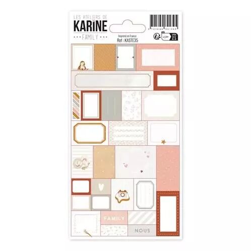 Stickers �tiquettes - Family