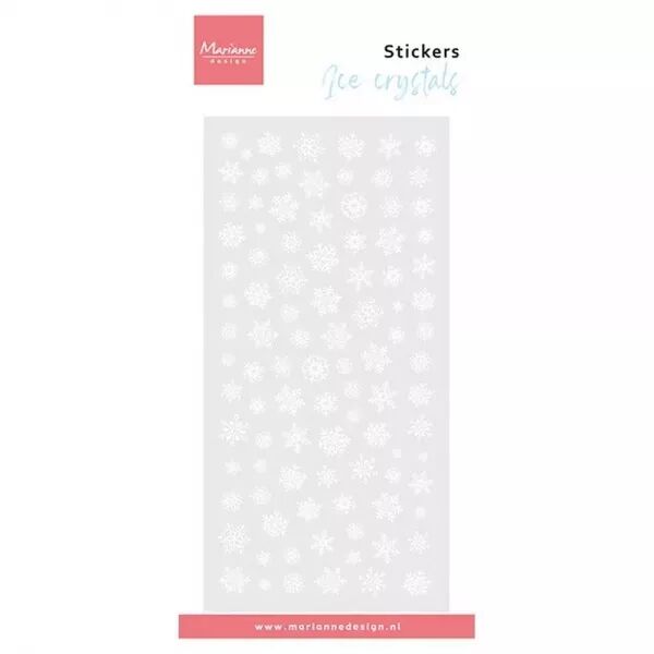 Stickers planche - Ice Crystals - Marianne Design