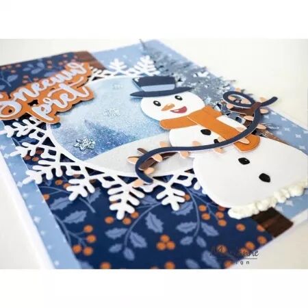 Stickers planche - Ice Crystals - Marianne Design