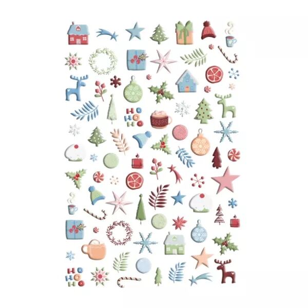 Stickers puffy - Posie Hivernale