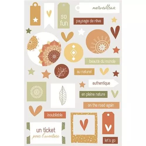 Stickers relief - M�dina