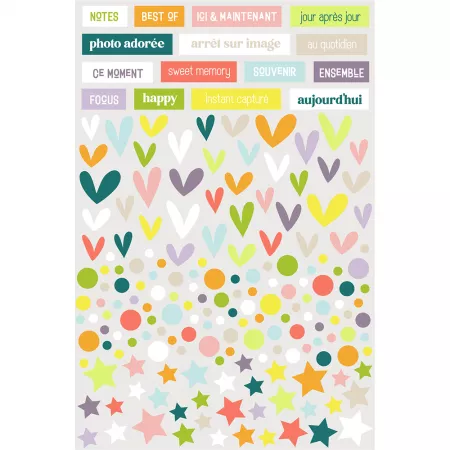 Stickers relief Bande originale 2026 face A - HA PI Little Fox