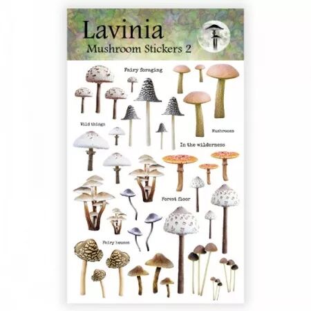 Stickers transparents - Champignons 2 - Lavinia
