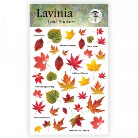 Stickers transparents - Leaf - Feuilles d\'automne- Lavinia