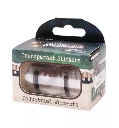 Stickers transparents en rouleaux - Industrial elements - Gearhead\'s Workshop - Studio Light