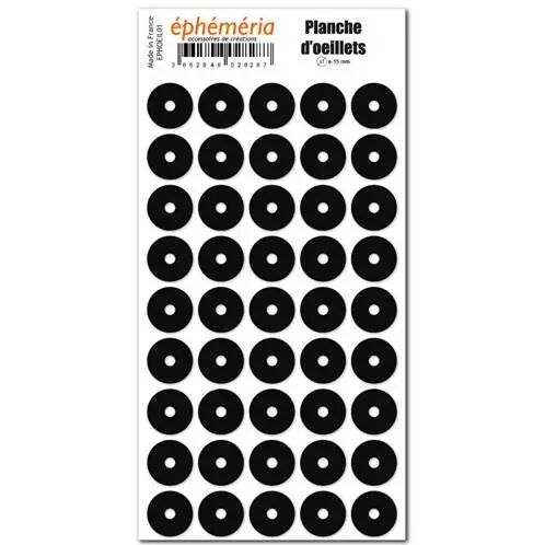 Stickers �illets - Noir