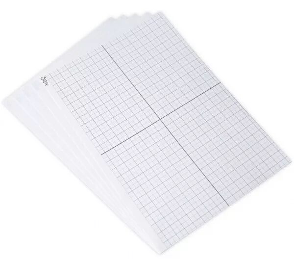 Sticky Grid Sheets - Feuilles quadrill�es autocollantes
