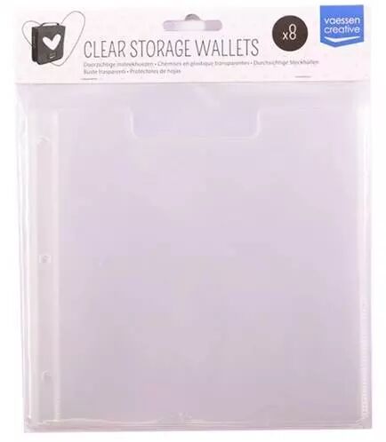 Storage Folder - Clear wallets