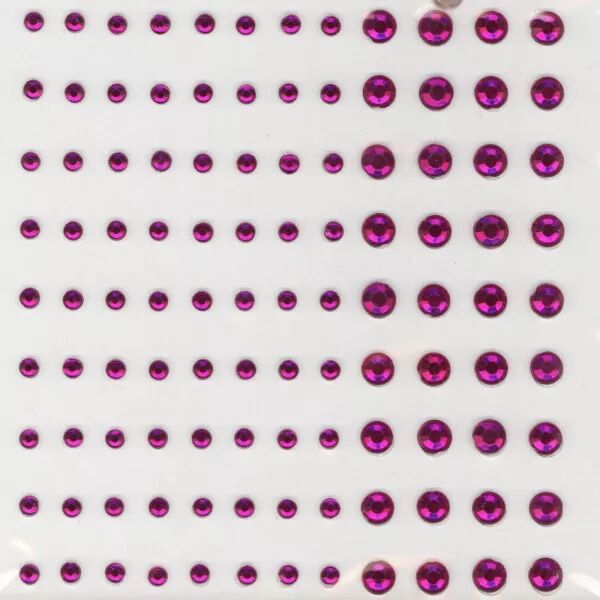 Strass - fuschia