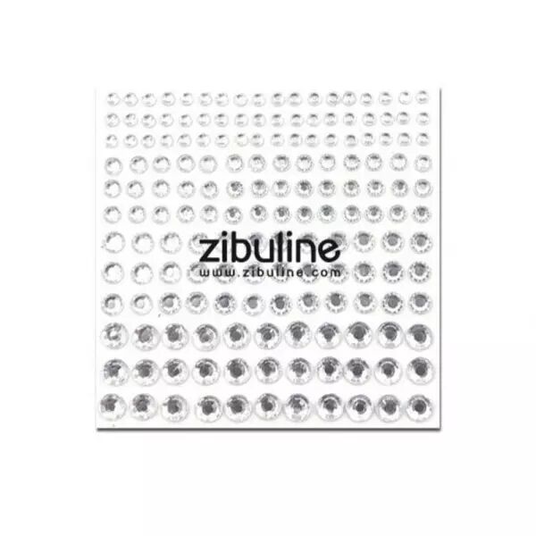 Strass autocollants - Argent