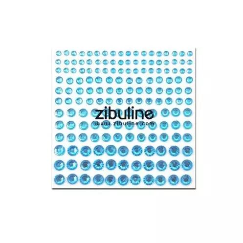 Strass autocollants - Bleu Clair