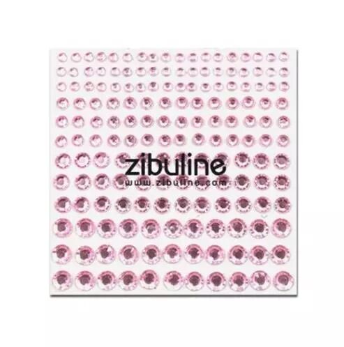 Strass autocollants - Rose Pale