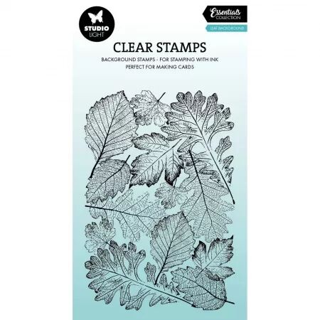 Tampon  - Essentials - fond de feuilles - Studio Light