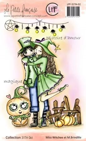Tampon - 31 octobre - Miss Witchee et M. Brindille La Petite Française