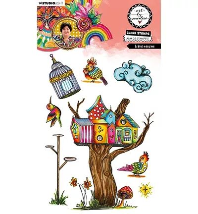 Tampon - A bird mansion - Art by Marlene