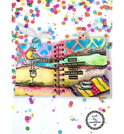 Tampon - A day at the beach - Art by Marlene