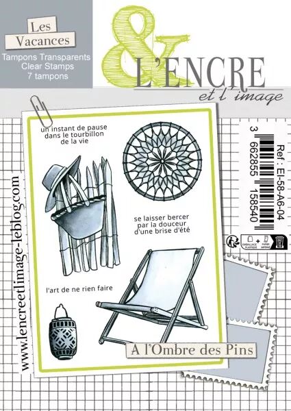 Tampon - A l\'ombre des Pins - L\'encre et l\'image