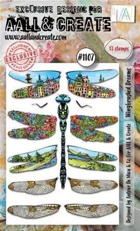 Tampon - A6 - #1107 - Wingbrushed Dreams