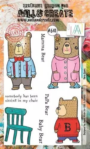 Tampon - A6 - #641 - Tree Bears